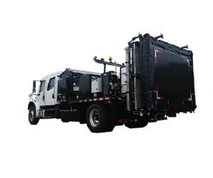 Автономный комплекс для инфракрасного ремонта асфальта  на базе грузового автомобиля на базе грузовика P750-2TMV